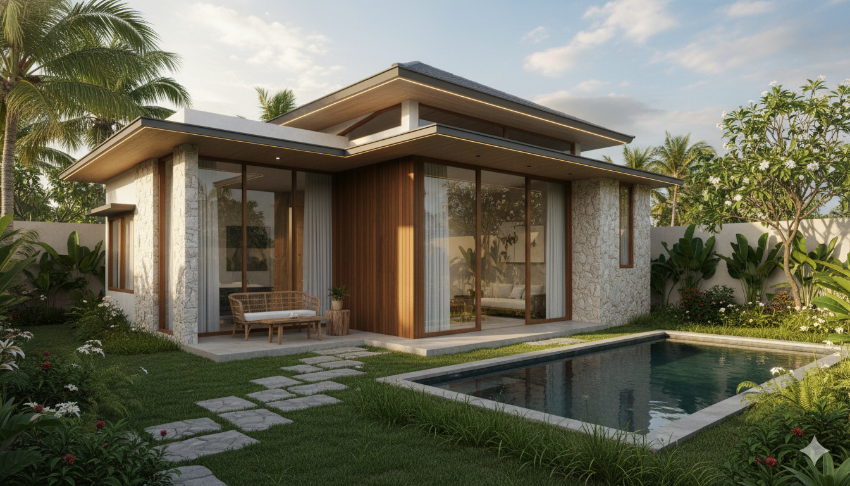 Pahami filosofi material dalam desain rumah minimalis modern: kejujuran, keberlanjutan, dan teknologi. Simak info selengkapnya disini Cess!