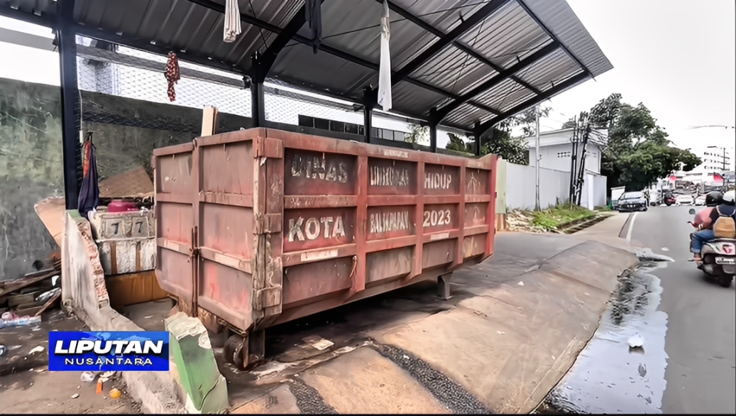 Salah satu tempat pembuangan sampah di Kota Balikpapan, Senin (13 Oktober 2025).