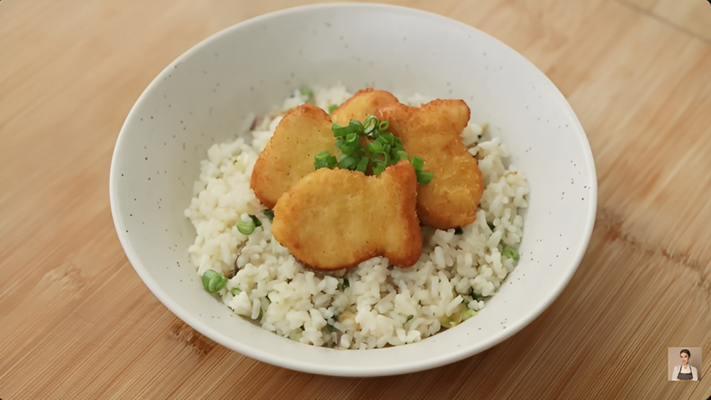 Nasi Wangi Fish and Chicken Nugget ala Chef Devina Hermawan.