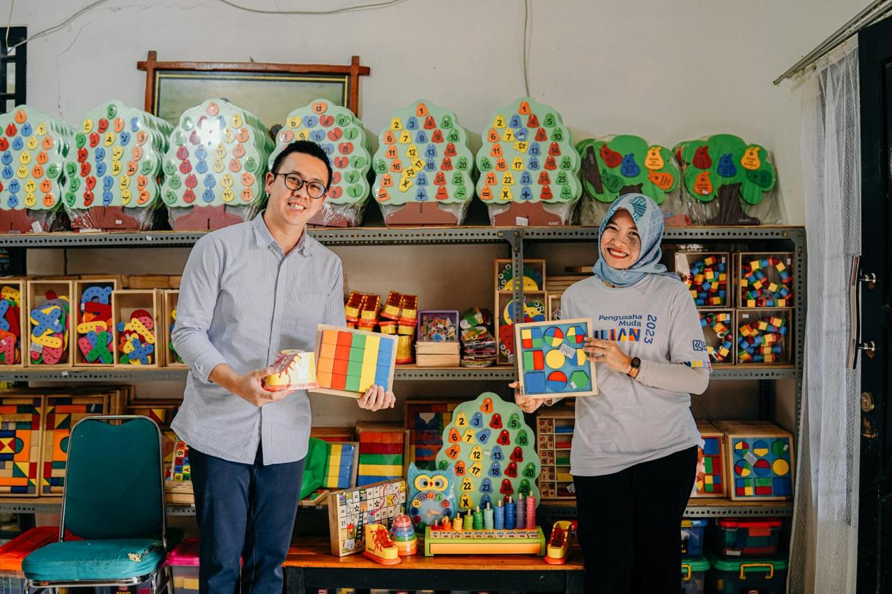 Peserta Pengusaha Muda BRILiaN 2025 &ndash; potret semangat wirausaha muda Indonesia berkolaborasi membangun bangsa.