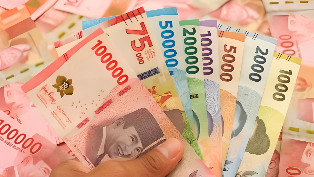 Ilustrasi uang rupiah.