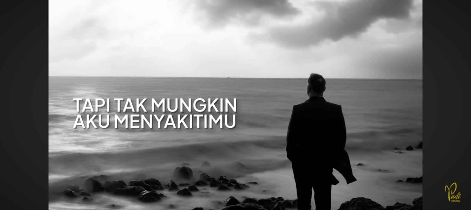 Visualisasi emosi dalam lagu &ldquo;Ego&rdquo; Padi Reborn &mdash; simbol konflik batin, cinta sejati, dan keindahan dalam pengorbanan.