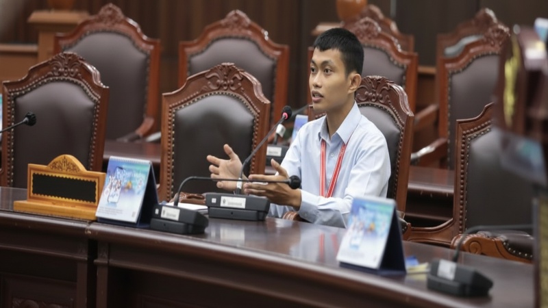 Astro Li di sidang MK bahas UU IKN &ndash; suasana sidang penuh perhatian pada usulan dua ibu kota.