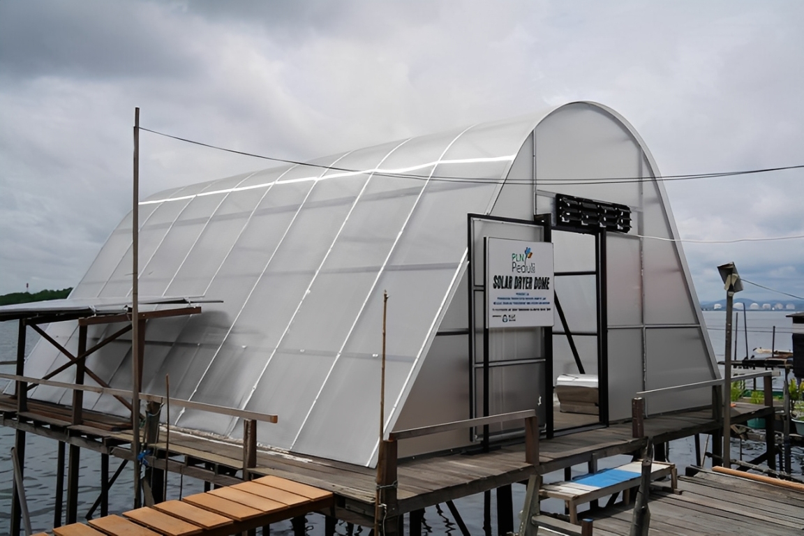 Solar Dryer Dome.