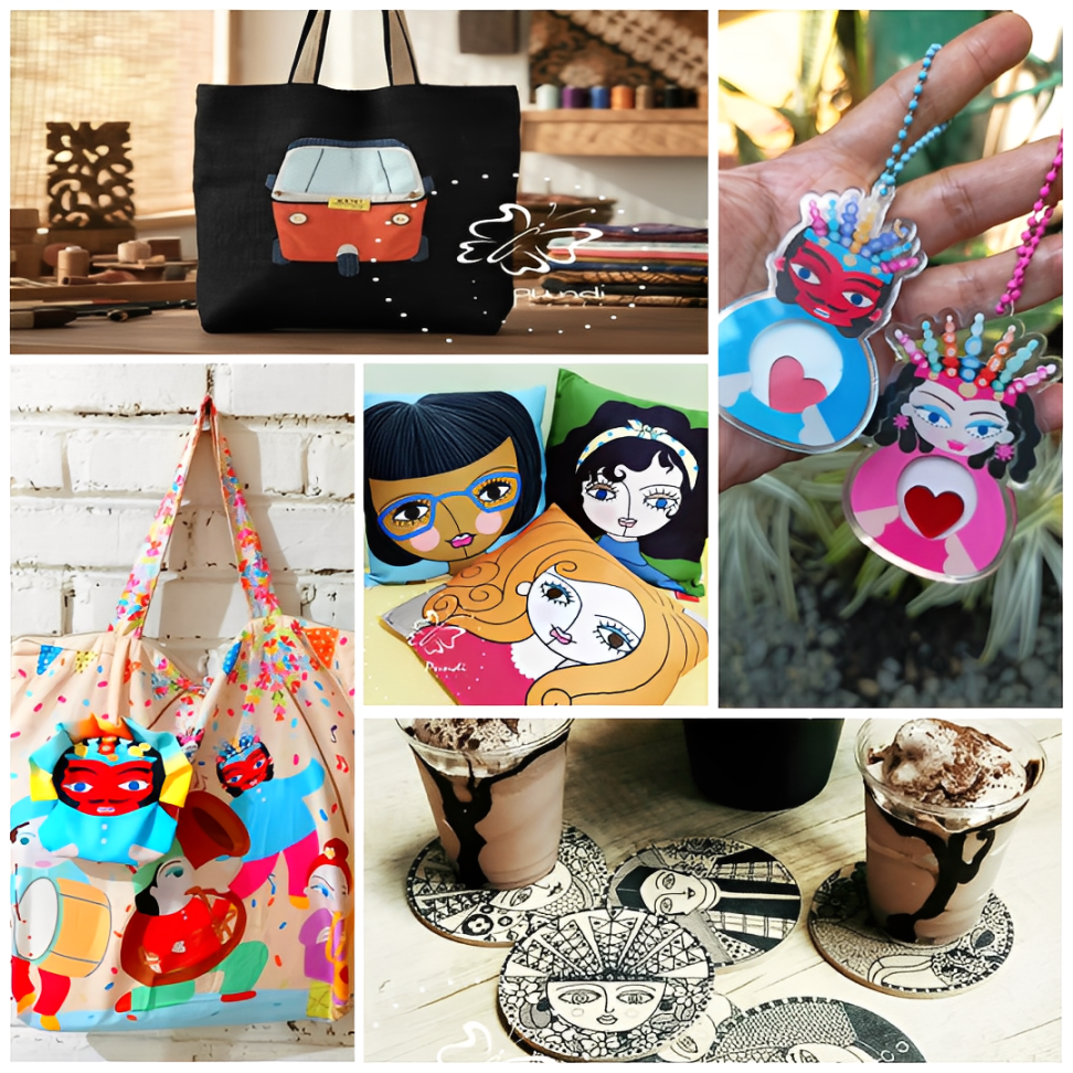 Beberapa produk milik Pundi Craft.