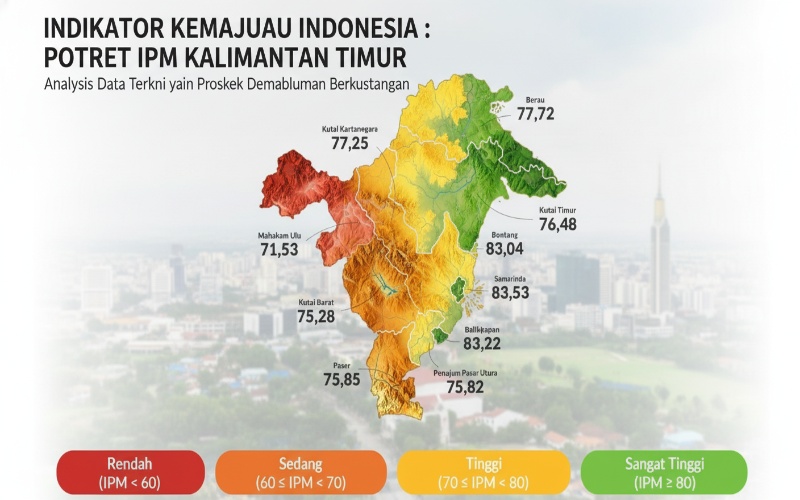 Warga PPU dan Mahakam Ulu saat aktivitas harian &mdash; visual kemajuan manusia yang makin nyata.