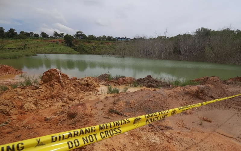 Lokasi kubangan Graha Indah Balikpapan Utara, Fakta Elevasi Tanah yang Berujung Tragedi