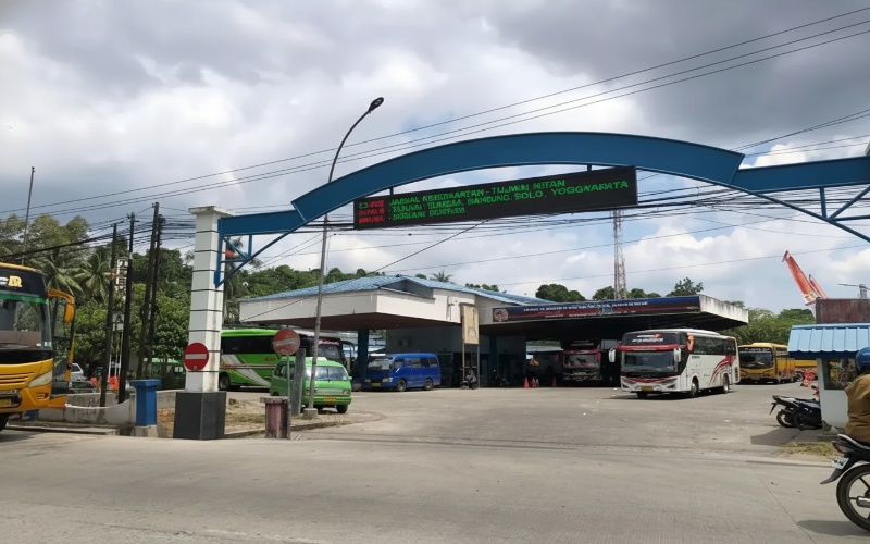 Terminal Sungai Kunjang sebelum revitalisasi, fasilitas lama menunggu perbaikan besar