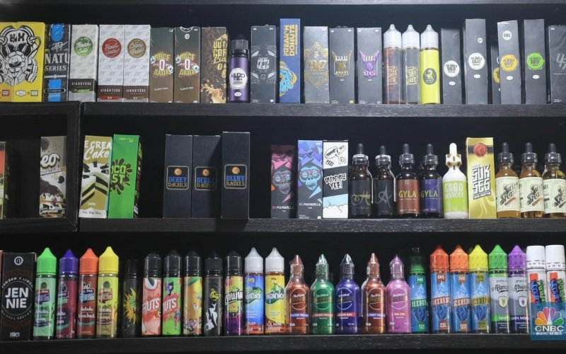 Menteri Kesehatan Belgia mengumumkan larangan rasa vape, visual otoritas kesehatan