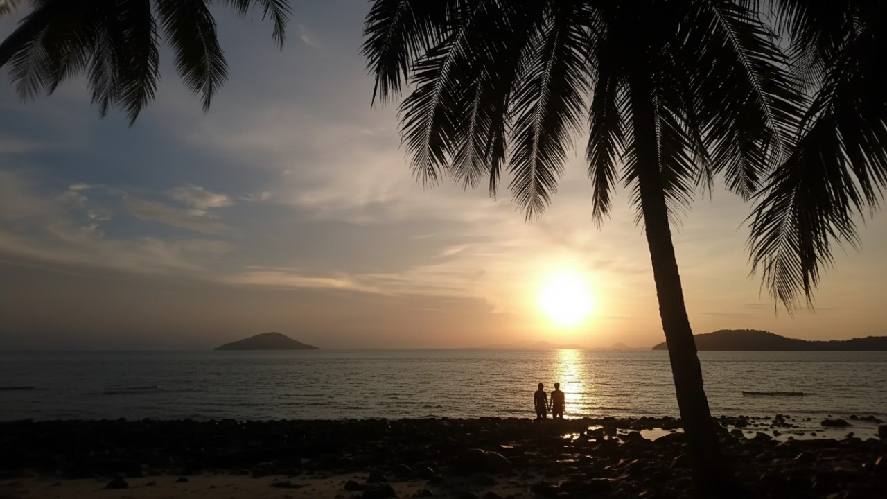 Pulau Lemukutan &mdash; suasana tenang pesisir Kalimantan Barat dengan visual alam yang menyejukkan.