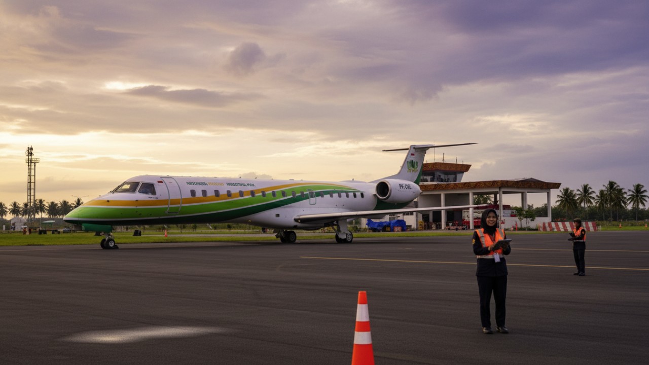Bandara IMIP Morowali kawasan udara tertutup yang memantik kekhawatiran publik.