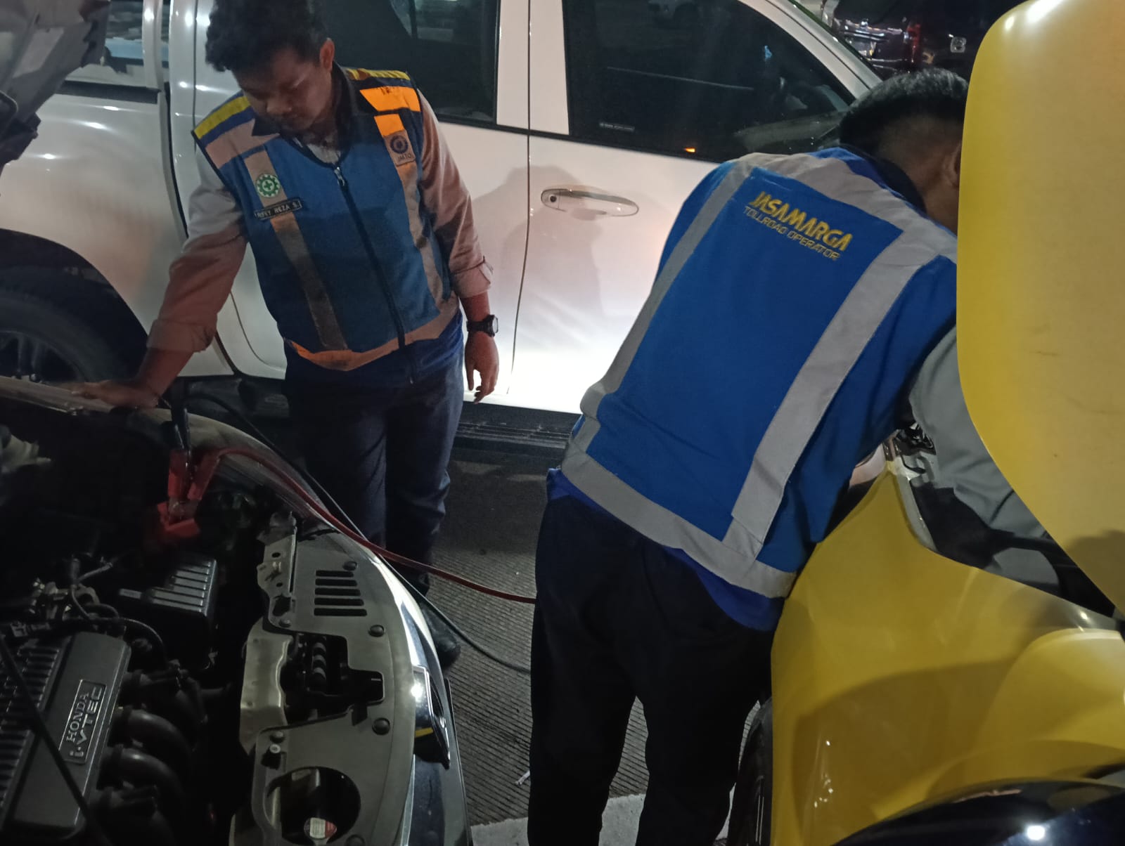 ayanan Senkom Tol Balsam Hadirkan Pertolongan Cepat untuk Crew Balikpapan TV