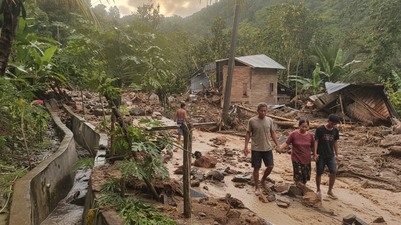 Respons Cepat Kemendagri dan BNPB Tangani Longsor dan banjir Taput