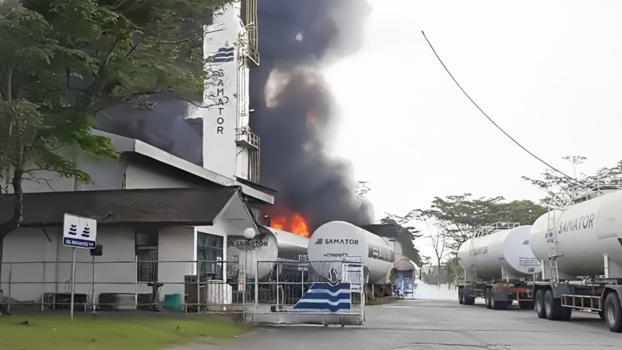 Kobaran Api Samator Menggegerkan Jalur Poros Balikpapan&ndash;Samarinda