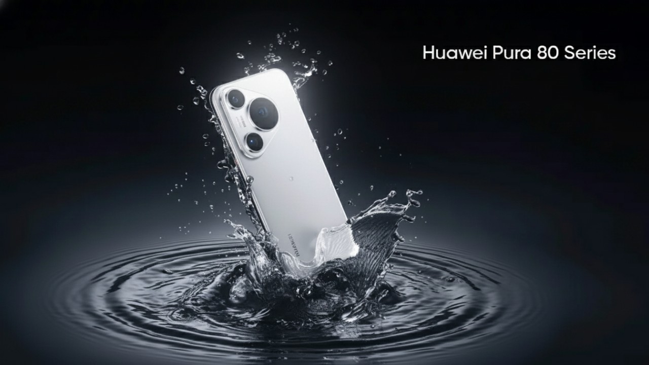 Potret Huawei Pura-series dengan sudut close-up, menonjolkan desain premium dan modul kamera sebagai visual hook.