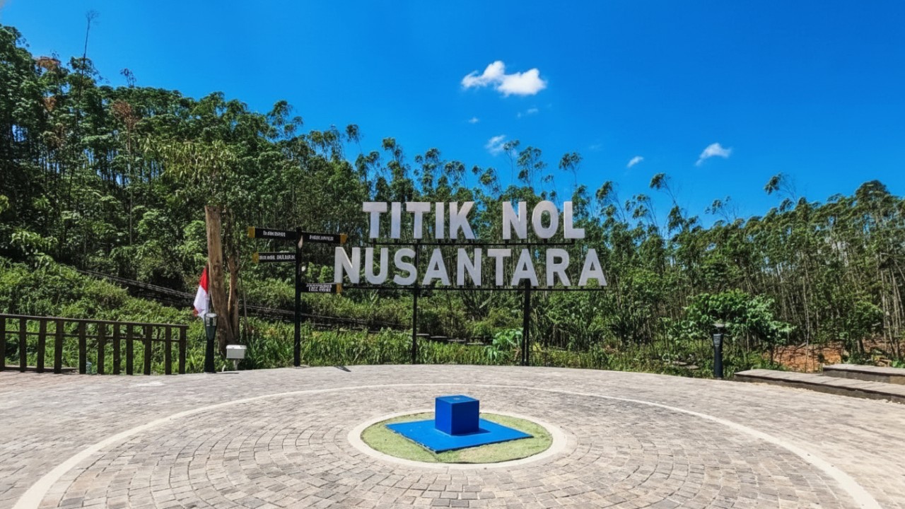 &ldquo;Titik Nol IKN &ndash; landmark simbolik pembangunan ibu kota baru, panorama hutan Kalimantan dan energi sejarah yang memikat.&rdquo;
