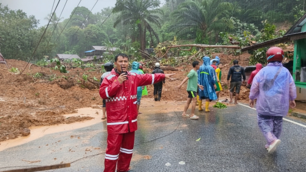 Kerusakan banjir bandang Sumatera, lumpur, rumah rusak, dan warga berjuang di tengah keterbatasan.