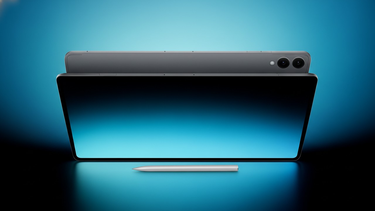Galaxy Tab S11 Ultra menampilkan layar Super AMOLED luas dengan visual tajam&mdash;hadirkan pengalaman kerja dan hiburan premium Cess.