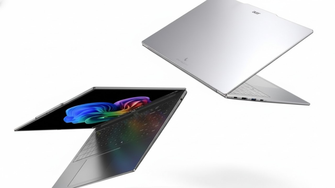 Acer Swift Air 16 &ndash; visual laptop super ringan dengan layar 16 inci menonjolkan desain premium dan portabilitas ekstrem.
