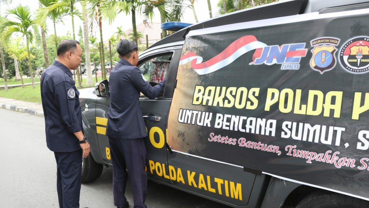 Aksi Solidaritas Berlanjut, Polda Kaltim Kembali Salurkan Bantuan Pakaian bagi Warga Sumatera