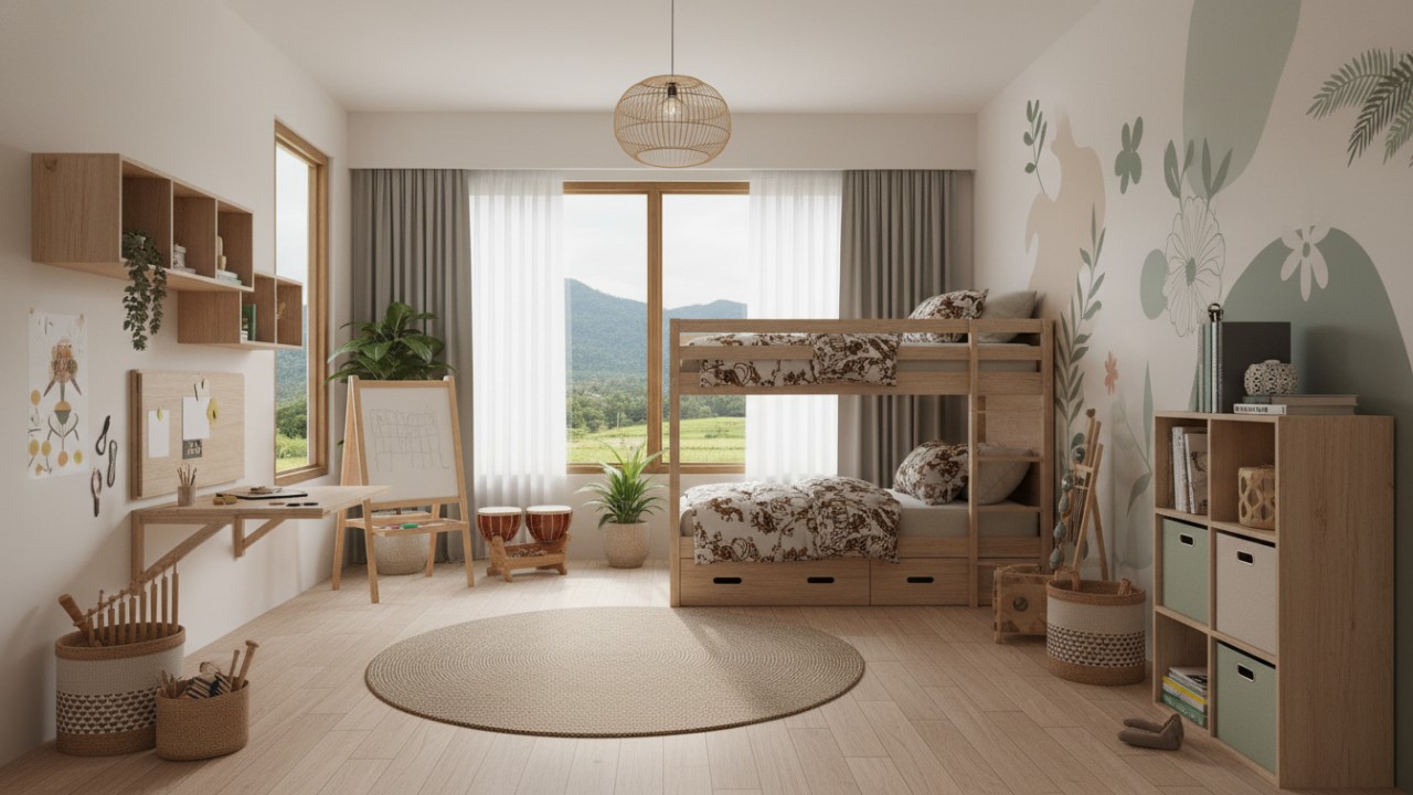 Desain Kamar Anak Minimalis 2026 Menjawab Kebutuhan Masa Depan