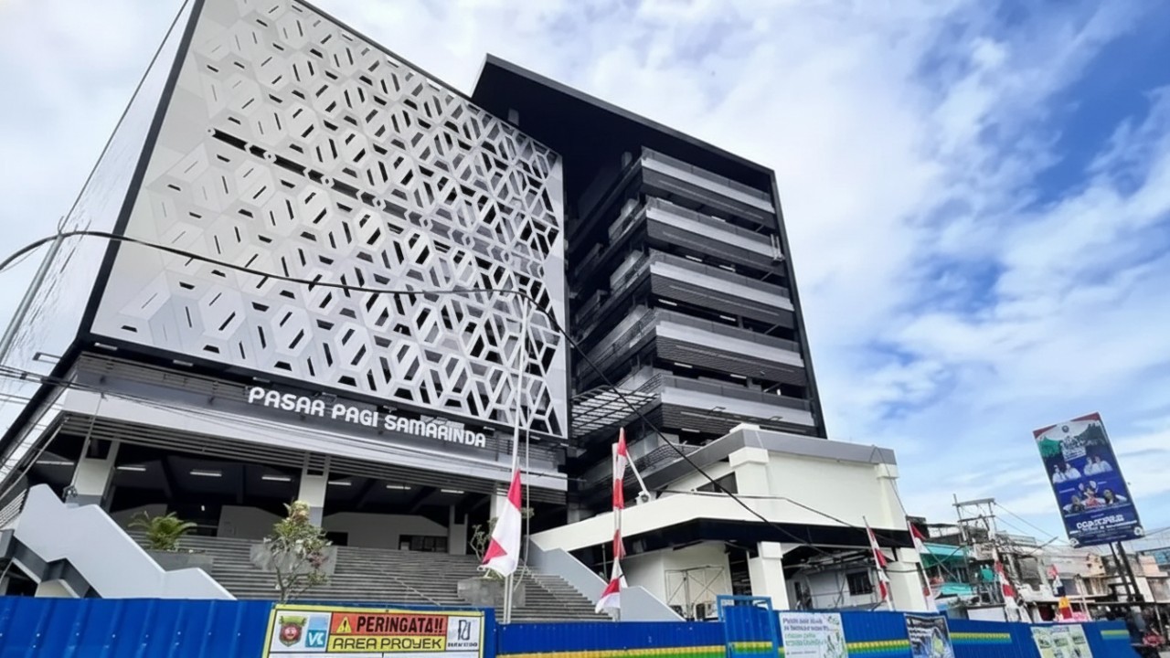 Pasar Pagi Samarinda.