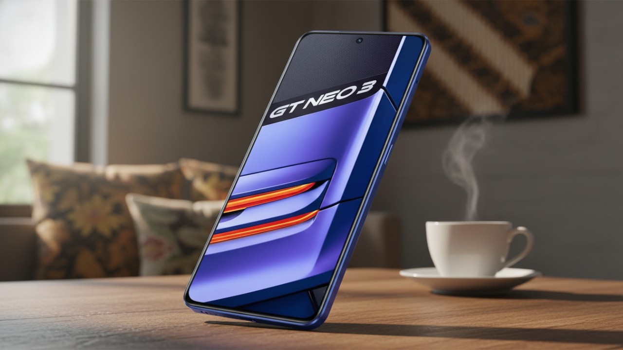 Realme GT Neo3 5G Smartphone tampil modern