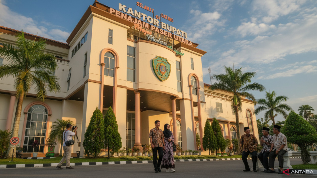 Gedung rumah singgah permanen Penajam Paser Utara, simbol penguatan layanan sosial dan perlindungan warga rentan.