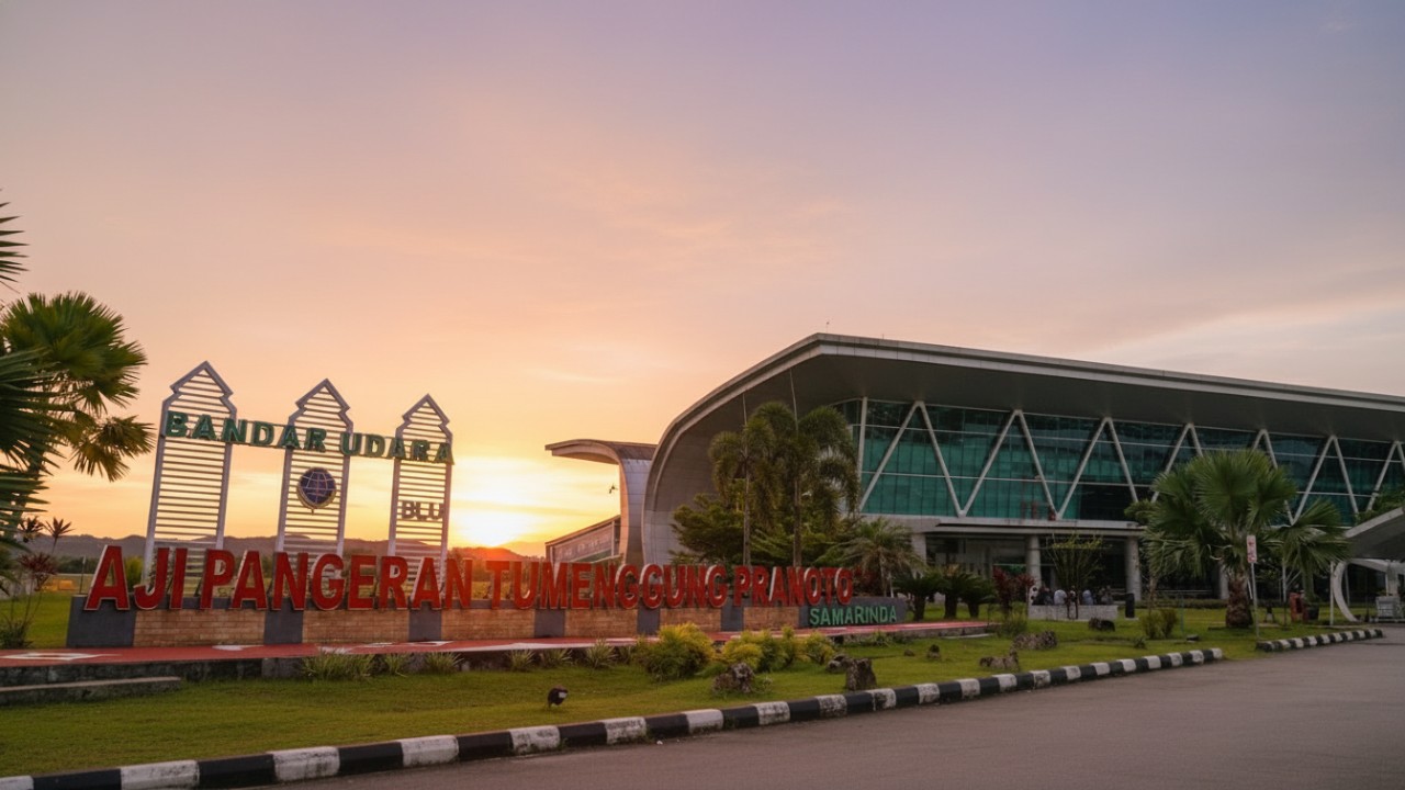 Bandara APT Pranoto Samarinda.