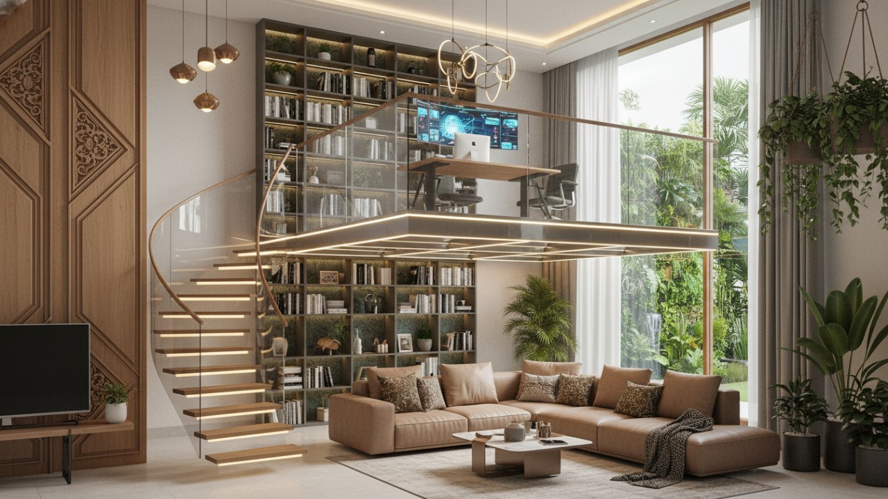 Mezzanine 2026, Satu Area untuk Kerja, Baca, dan Istirahat