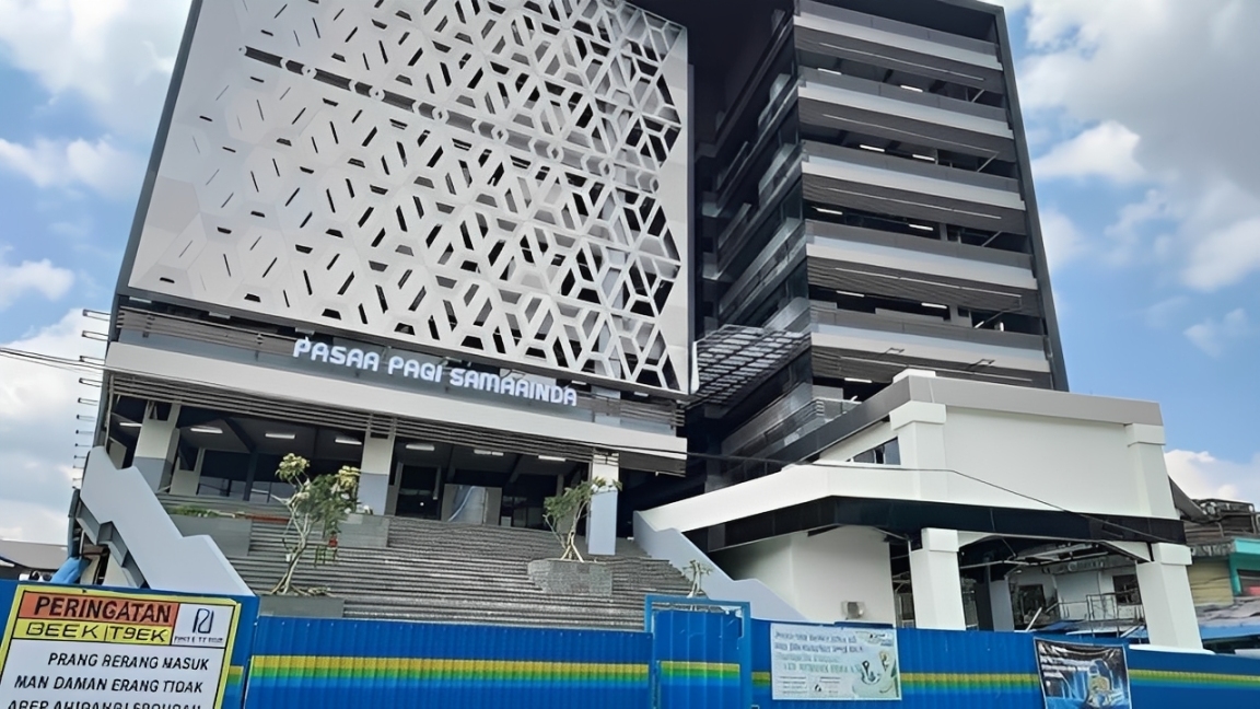 Pasar Pagi Samarinda.