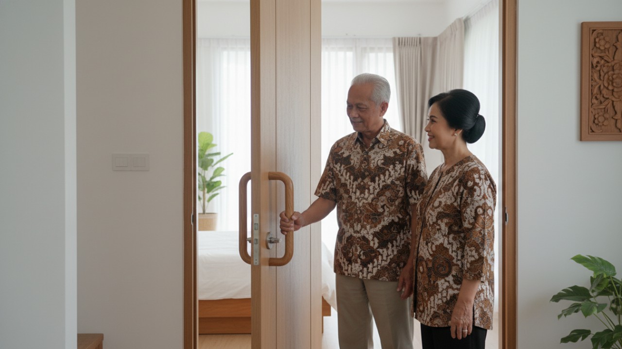 Dari Saklar hingga Pegangan Pintu, Rumah Lansia Kini Lebih Bersahabat