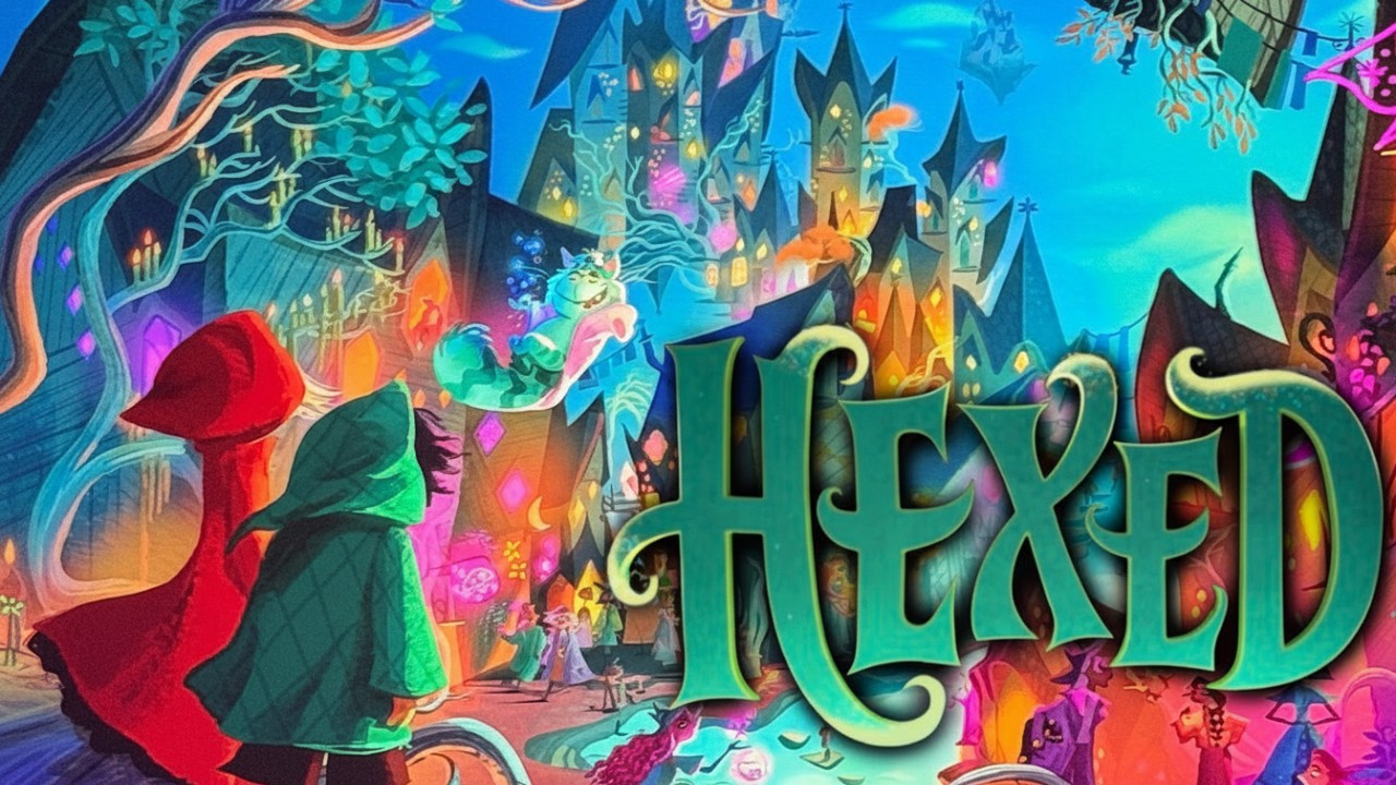 Visual cerah film animasi Hexed menampilkan remaja canggung dan ibunya di dunia magis penuh warna yang memikat.