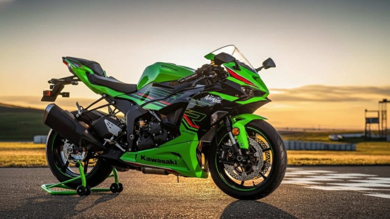 Kawasaki Ninja ZX-6R 2026 dengan grafis baru tampil tajam, pilihan warna stylish bikin bubuhan ikam makin pede di jalan!