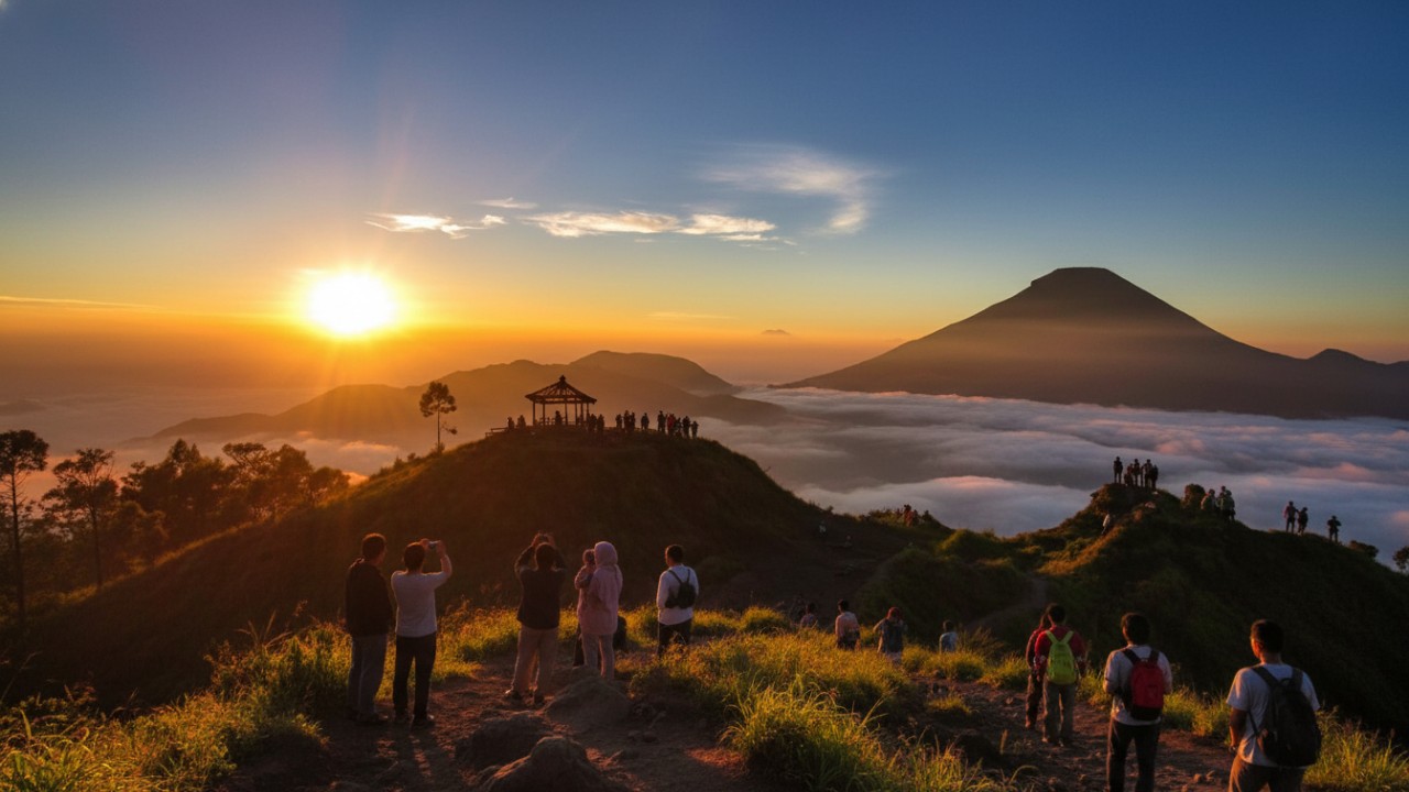Golden Sunrise Bukit Sikunir