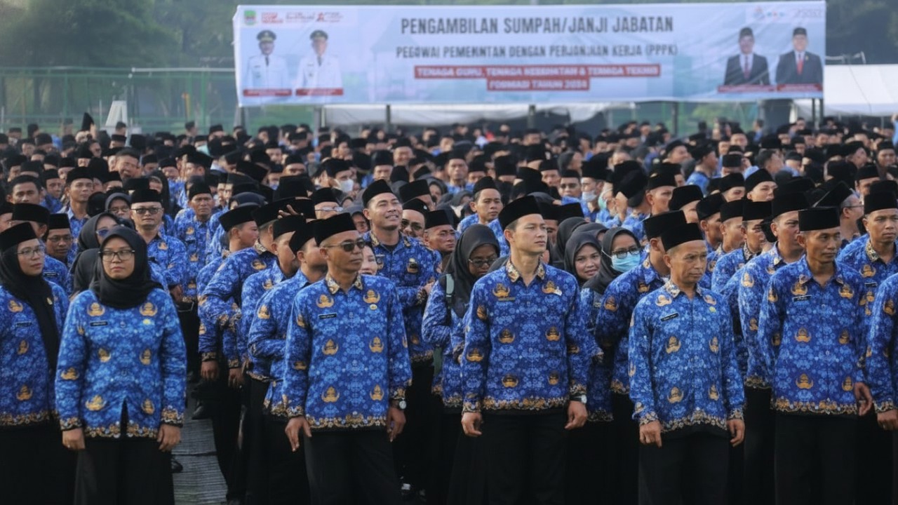 Ilustrasi guru di Balikpapan.