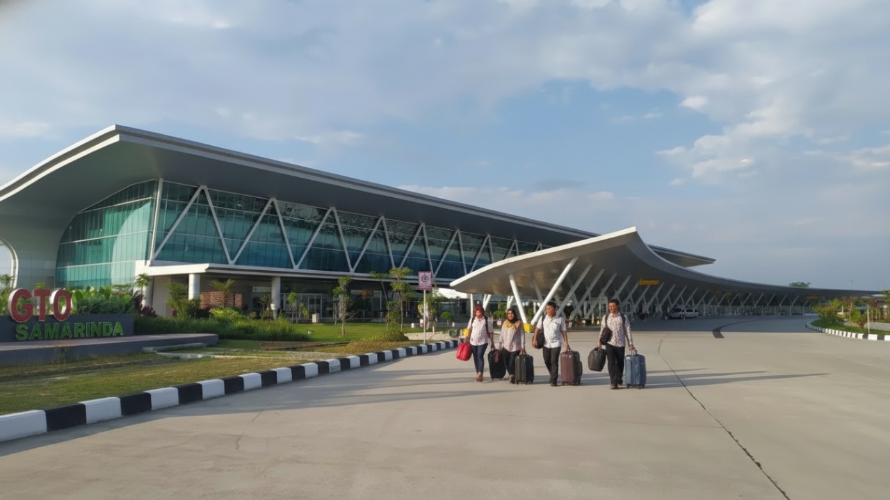 Kesiapan Bandara APT Pranoto Samarinda Menyambut Arus Libur Natal dan Tahun Baru 2026