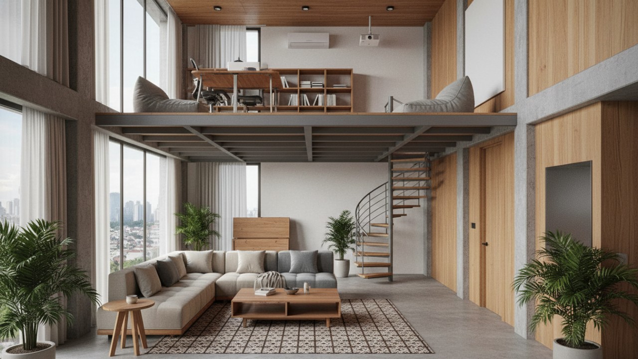 Rumah Mezzanine Multifungsi Jadi Incaran Hunian 2026