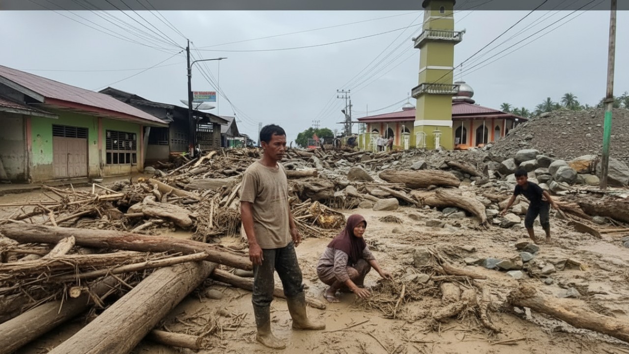 Penyerahan simbolis donasi Pemkot dan Disdikbud Balikpapan sebagai wujud solidaritas untuk korban bencana Aceh dan Sumatera.
