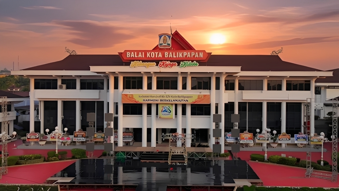 Balai Kota Balikpapan.