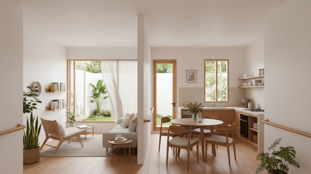 Arsitektur Minimalis untuk Masa Tua yang Aman