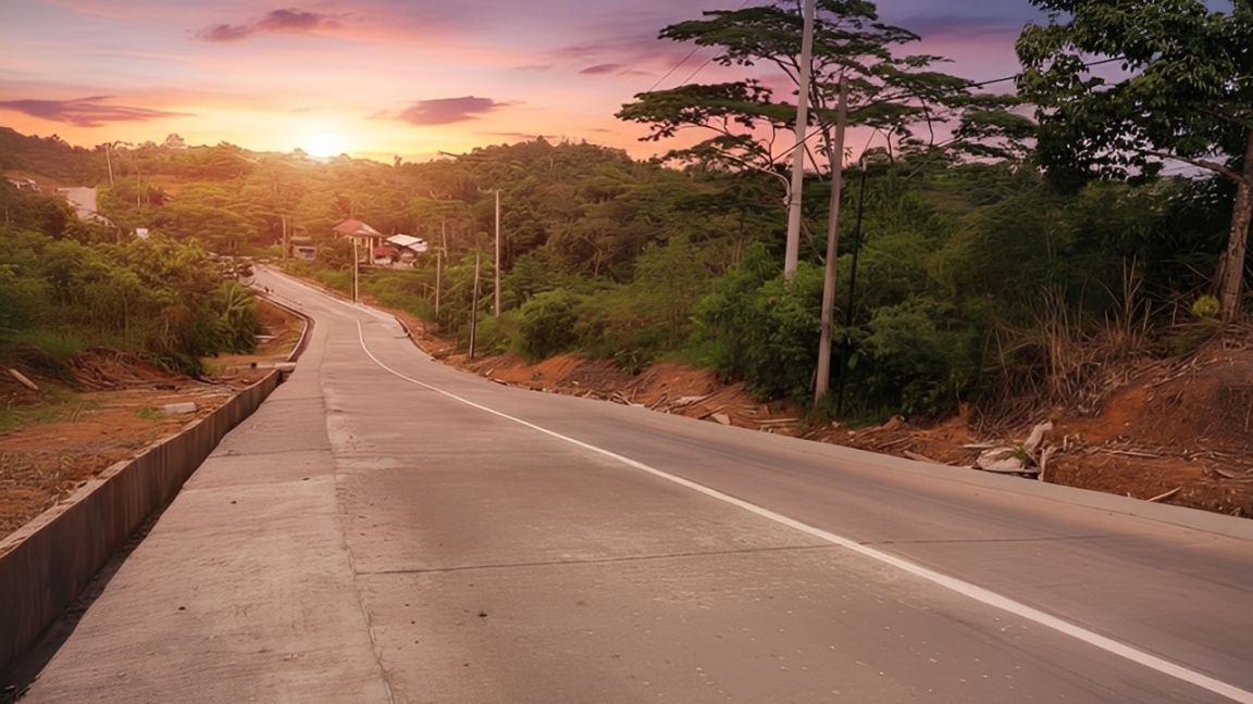 Salah satu kawasan di Balikpapan yang mendapat perbaikan jalan oleh Dinas Pekerjaan Umum.