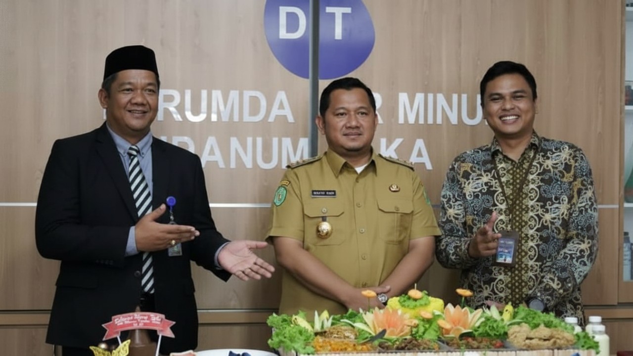 Bupati PPU Mudyat Noor menghadiri HUT ke-20 Perumda AMDT, simbol komitmen layanan air bersih untuk masyarakat Benuo Taka.