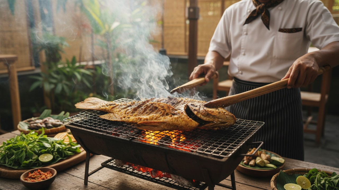 Teknik Bakar Ikan yang Bikin Tampilan Rapi dan Aroma Menggoda