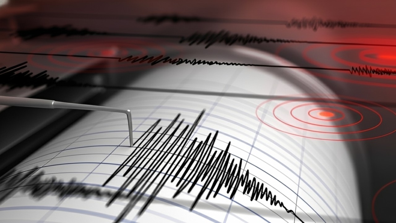 Ilustrasi gempa.