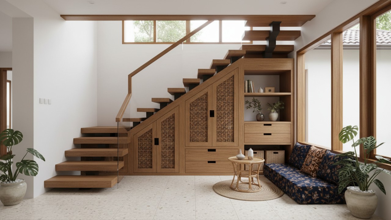 Dari Struktur ke Interaksi, Ini Wajah Baru Tangga Rumah Minimalis
