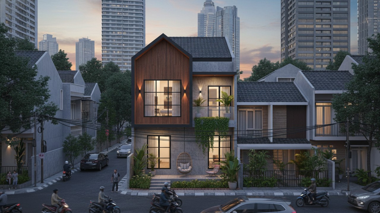 Bagaimana Rumah Kecil Menjawab Tantangan Kota Padat?
