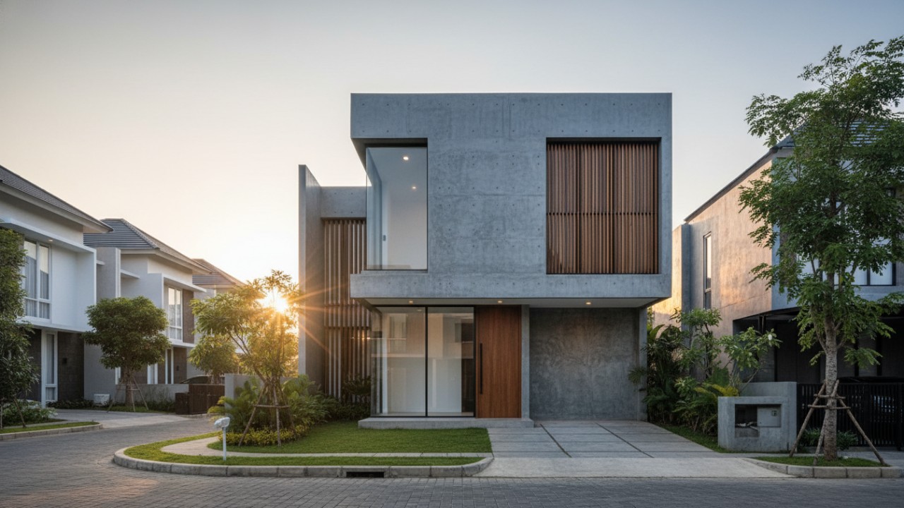 Beton Ekspos Rendah Emisi