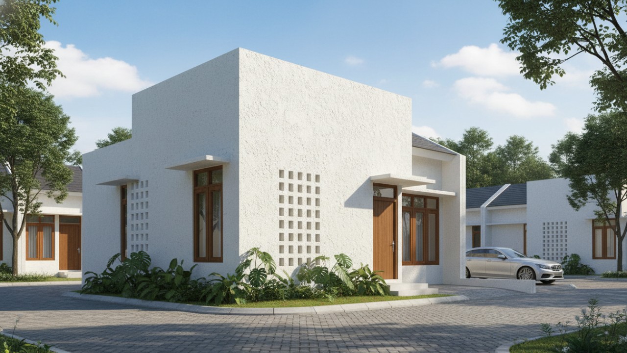 Plester Kapur Alami (Lime Plaster)
