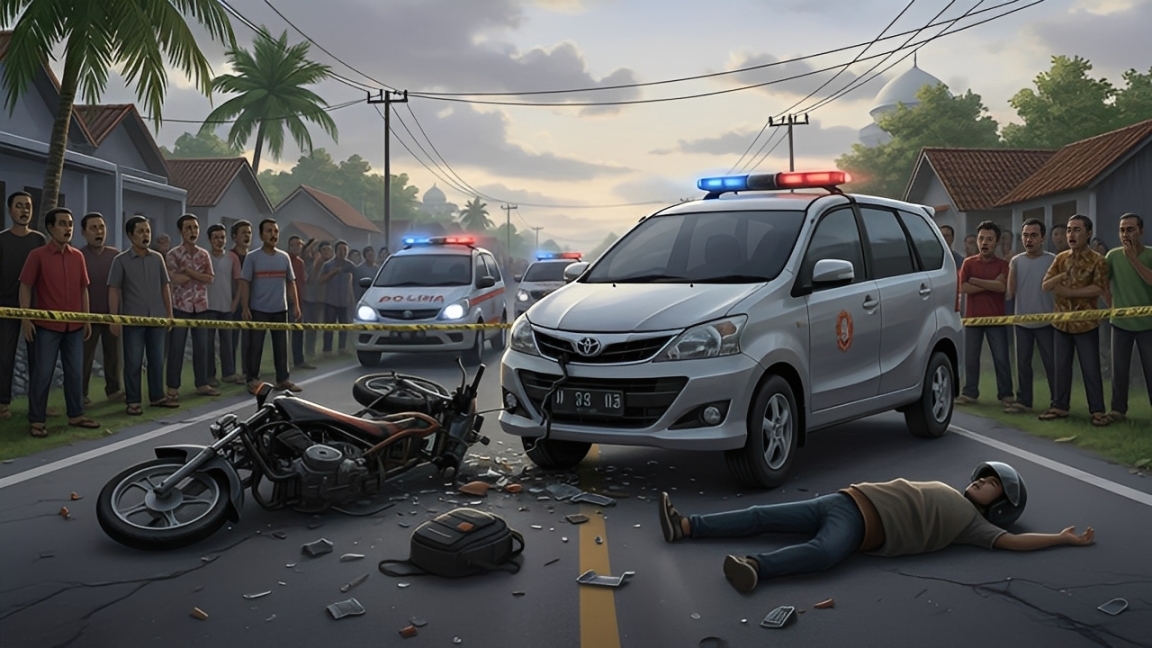 Ilustrasi kecelakaan.